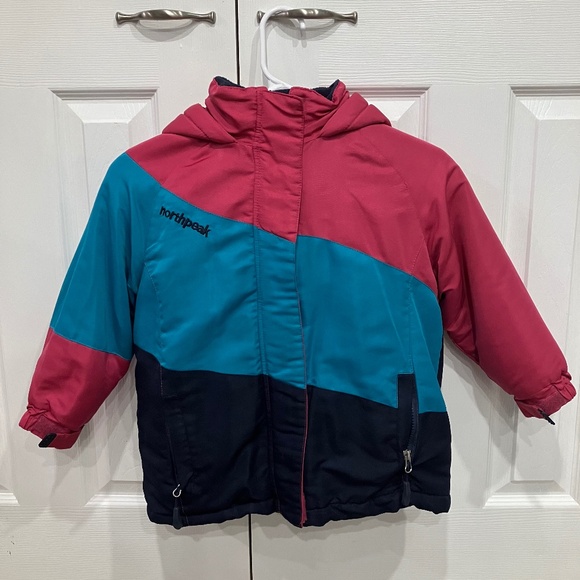 Girls winter Coat- Sz 5 - Picture 1 of 3